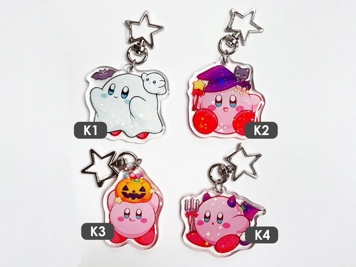 Kirby Mini Charms – KiwiShop