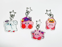 Image 3 of *Mini* Kirby Halloween Charm