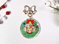 Mochi & Friends Wreath Charm