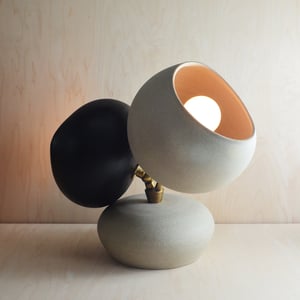 Image of duo accent table lamp MADE-TO-ORDER