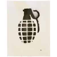 A.P. X She By Luna Frag Stencil Print (Black)