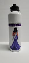 Custom Pageant Title water bottle