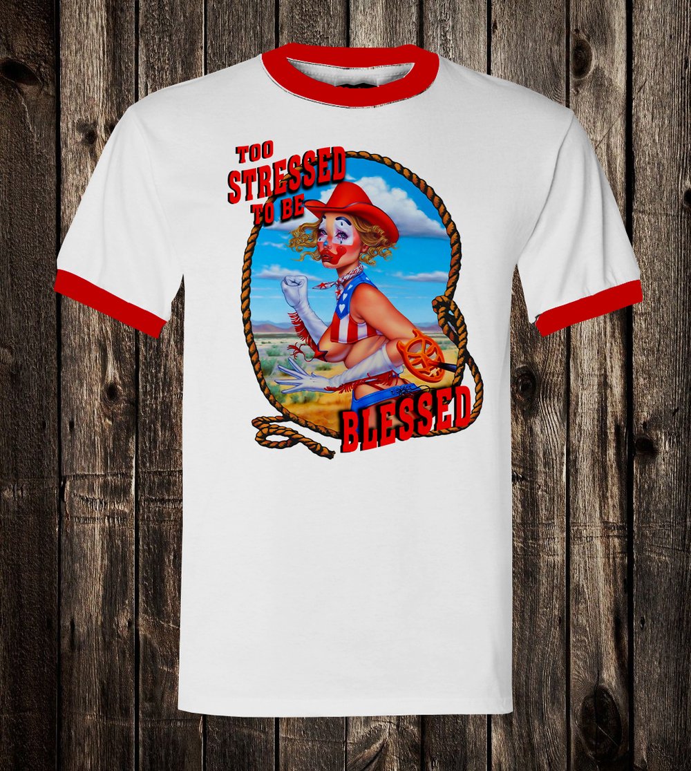 Too Stressed To Be Blessed Tee