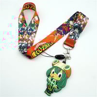 My Hero Academia Asui  Lanyard Keychain