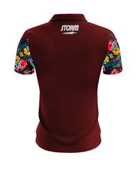 Image 2 of BOWLINGU DriFit Collar Shirt - Maroon