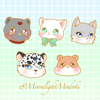 Chibi Animal Series - enamel pin set