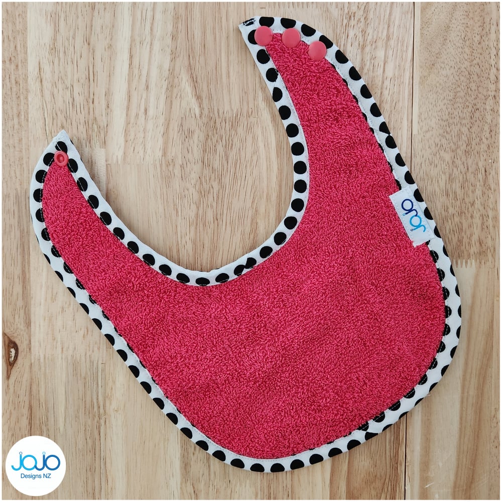 Image of Dribble Bib - Large Spots