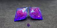 Image 3 of Tucked Safely Away Uninked Sharp Edge Dice Set