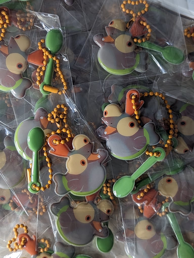 splatoon poofy charms Image 3