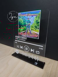 Image 3 of Engraved Spotify Acrylic Frame (Scannable)