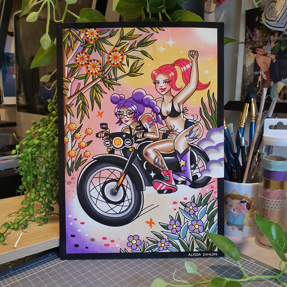 Biker Babes (A4)