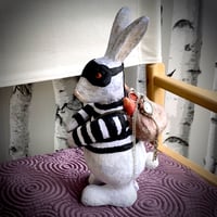 Image 1 of Burglar Bunny ~ Paper Sculpture