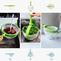 Spinning colander