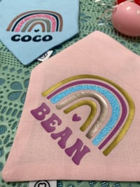 Image 3 of Spring Rainbow - Personalised bandana