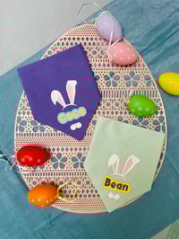 Image 1 of Easter Bunny - Personalised bandana 