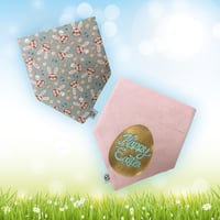 Image 1 of Easter Sloths - Reversible bandana 