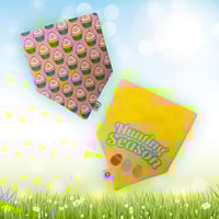 Image 1 of Chick Cupcakes - Reversible bandana 