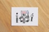 Taiwan Street Food: Sausage Cart | Pen Illustration | Print