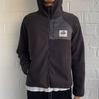 Image 4 of '11 Undercover "Underman" Fleece Zip-up Hoodie