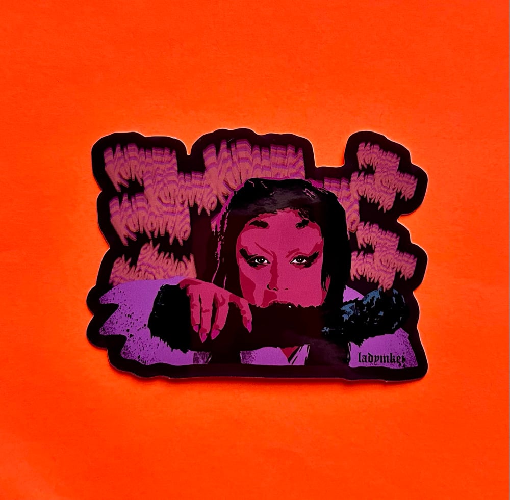 Image of Kuroneko sticker