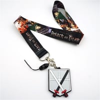 Attack on Titan Cadet Corp Regiment Lanyard Keychain