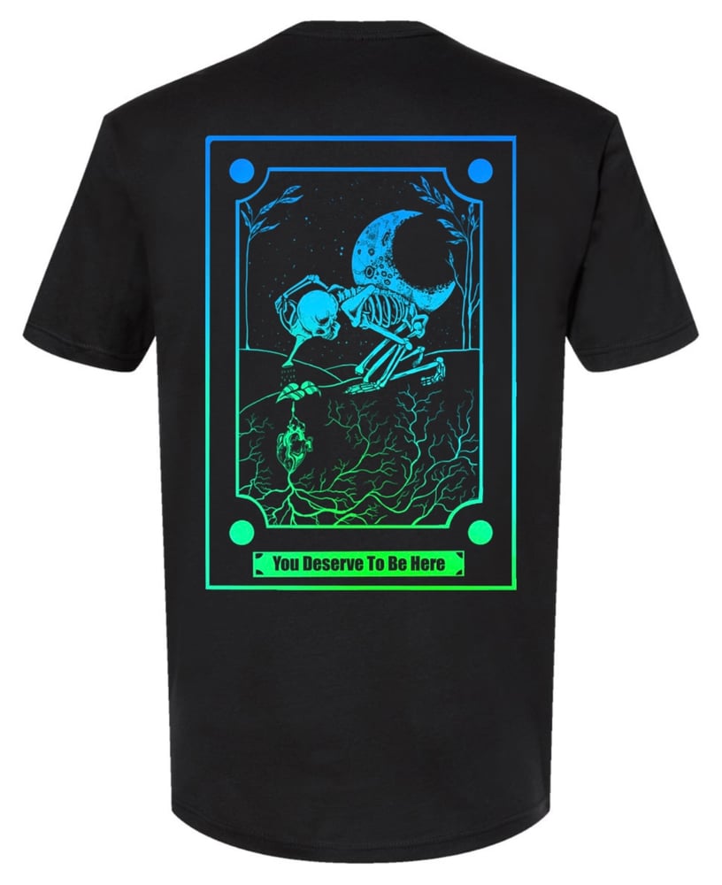 Image of INTROSPECTIVE BLACK TEE