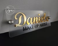 Image 4 of 3D floating POP-OUT name Plaque