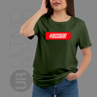 Image 1 of T-Shirt Donna G - #DISSIDENT (UR071)