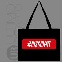 Image 1 of Shopping Bag Canvas - #DISSIDENT (UR071)