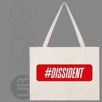 Image 2 of Shopping Bag Canvas - #DISSIDENT (UR071)