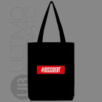 Image 2 of Tote Bag Canvas - #DISSIDENT (UR071)