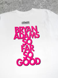 Image 5 of Bryan Adams 1993 ‘So Far So Good’ White T-Shirt