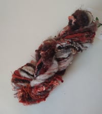 Image 2 of Fire Dot Lichen Handspun Textured Yarn