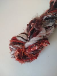 Image 1 of Fire Dot Lichen Handspun Textured Yarn