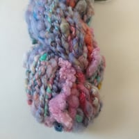 Image 1 of Bubblegum Bubble Ply Handspun Textured Yarn