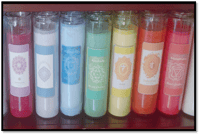 Set of 7 Chakra Candles