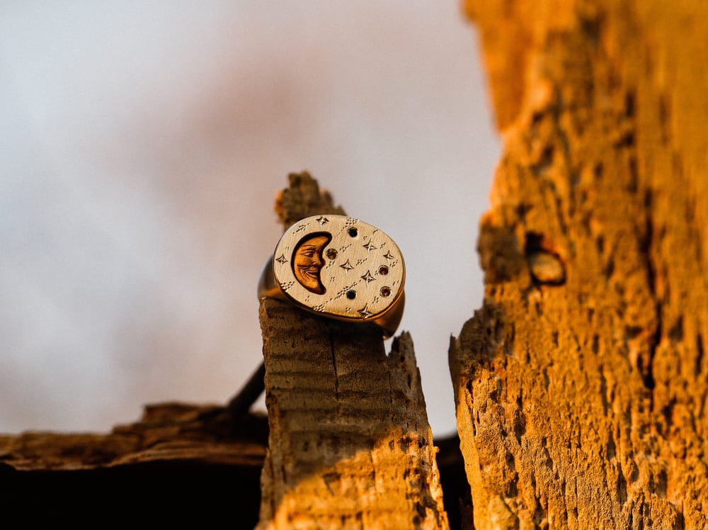 Image of Golden Moon Ring 