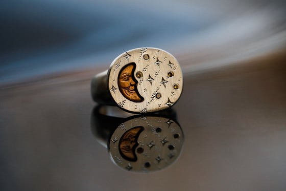 Image of Golden Moon Ring 