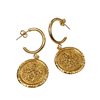 Ltd Ed - Gold Leilani Filigree Hoop Earrings 