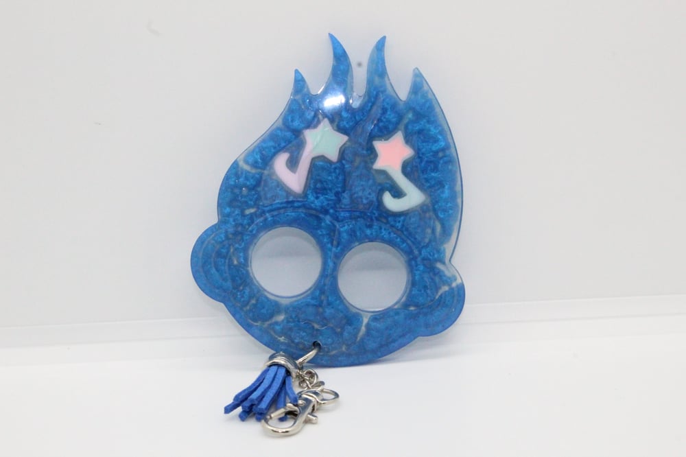 Image of Blue Cloud Troll Headz