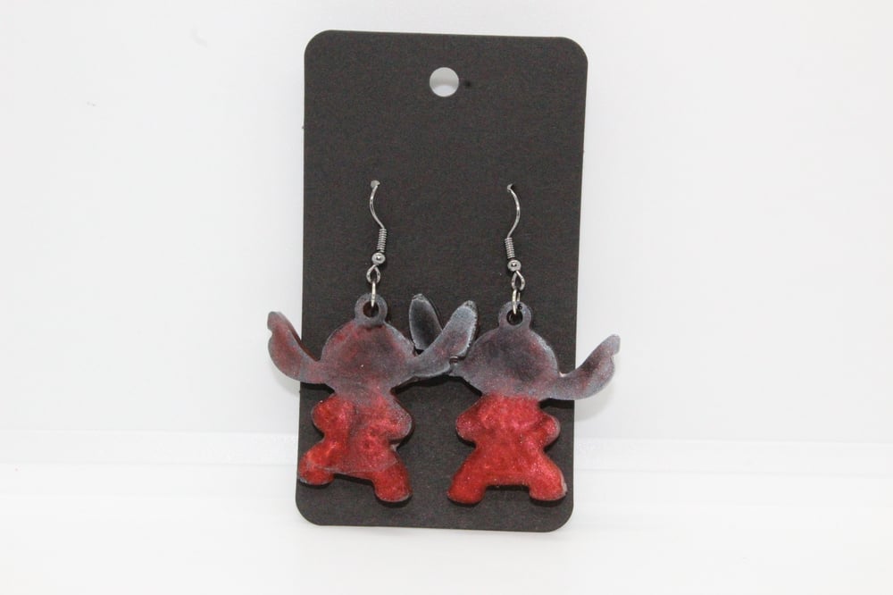 Image of Fire Monster Earrings