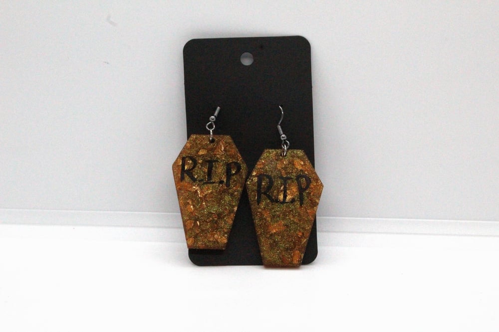 Image of Head Stone Earrings