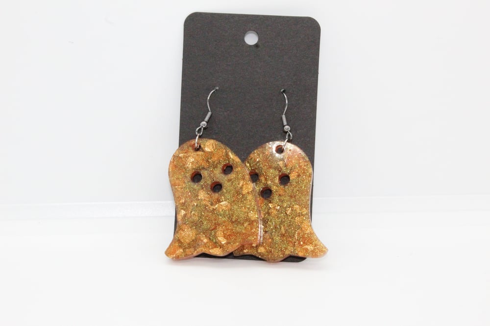 Image of Golden Ghost Earrings