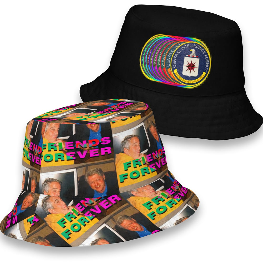 Friends Forever + CIA Diversity Reversible Bucket Hat