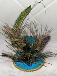 Image 1 of Peacock top hat 🎩  🦚 