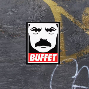 Image of Obey the Buffet Sticker Set