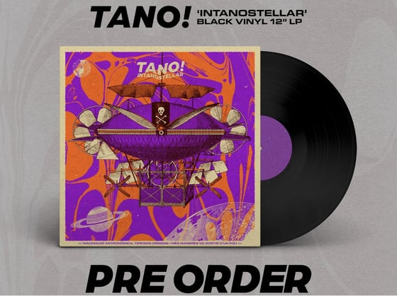 Image of PRE-ORDER NOW! LADV187 - TANO! "intanostellar" LP