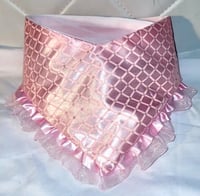 Image 2 of Pink detailed bandana 🎀