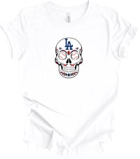 Image 1 of Dodgers Skull