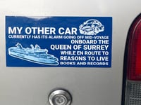 Image 3 of "Car Alarm" Bumper Sticker
